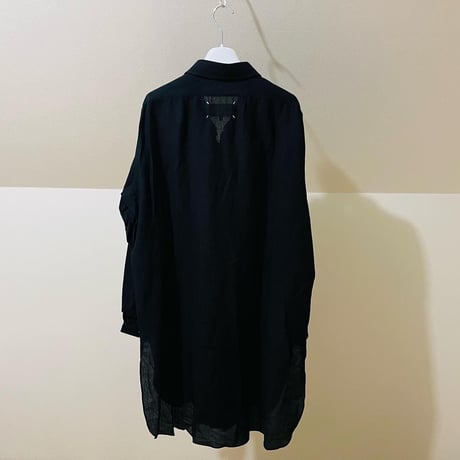 maison margiela 2021ss over size long shirt