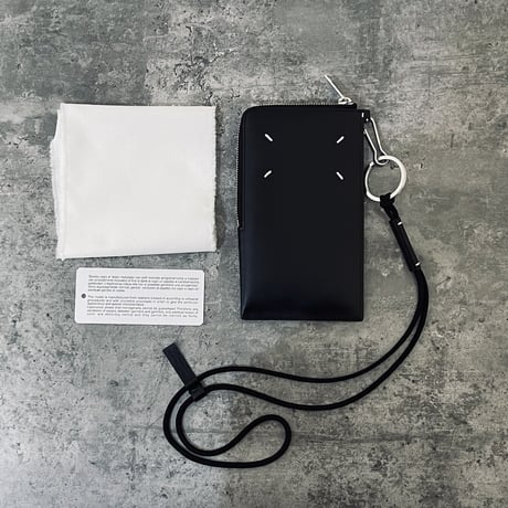 新品 maison margiela 2021ss leather pouch bag