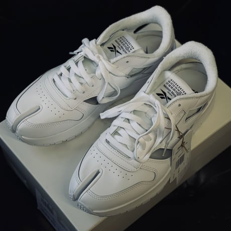 新品 maison margiela × reebok ”tabi" shose white 41