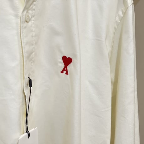 新品 ami alexandre mattiussi de coeur shirt 41