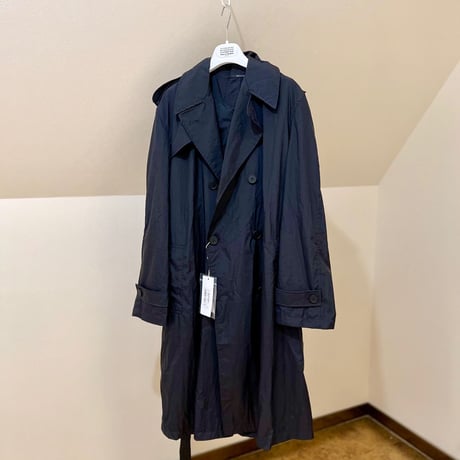 新品 maison margiela 2019ss trench coat black 40