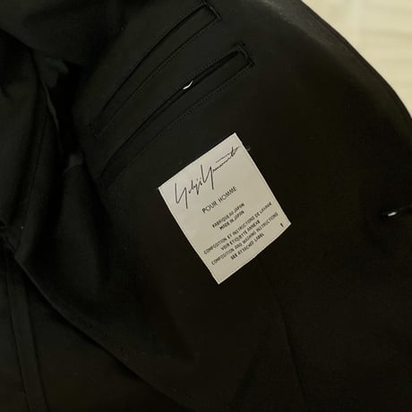 新品 yohji yamamoto pour homme jacket