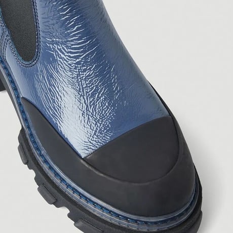 新品 ganni 2023ss leather side gore boots 41