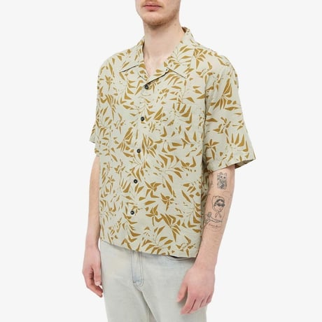 新品 saint laurent hawaii shirt