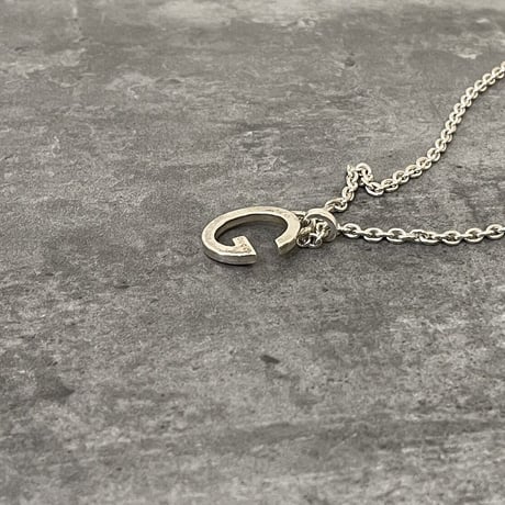 gucci 2021ss silver necklace