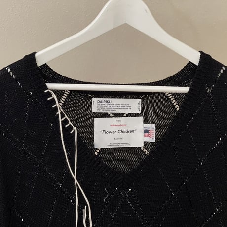 新品 dairiku 2021ss knit vest