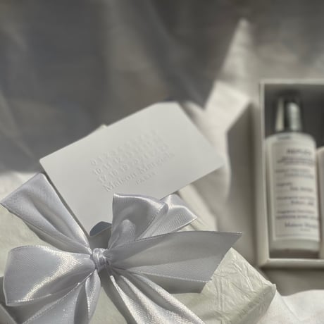 新品 maison margiela replica gift amenity ” box +card wrapping set"