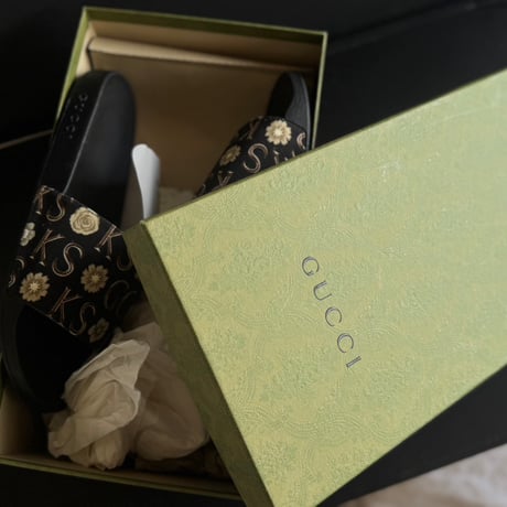 新品 gucci × "ken scott" sandals 42