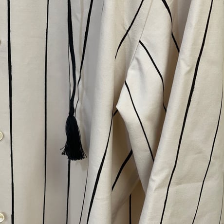 新品 jilsander 2020ss over size stripe shirt coat 42