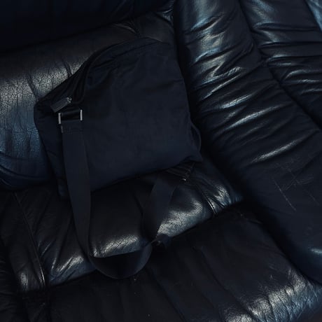 prada nylon logo shoulder bag black #5