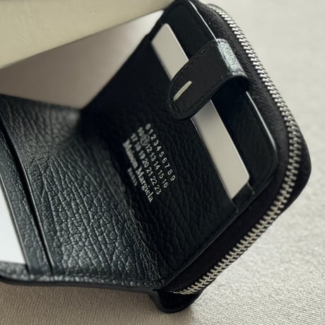 ※ price down!!!【国内正規】新品 maison margiela leather wallet black