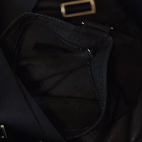 prada nylon logo shoulder bag black #3