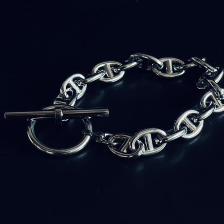 【price down】import factory sample anchor chain bracelet silver