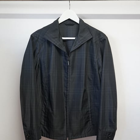 BURBERRY Check nylon blouson