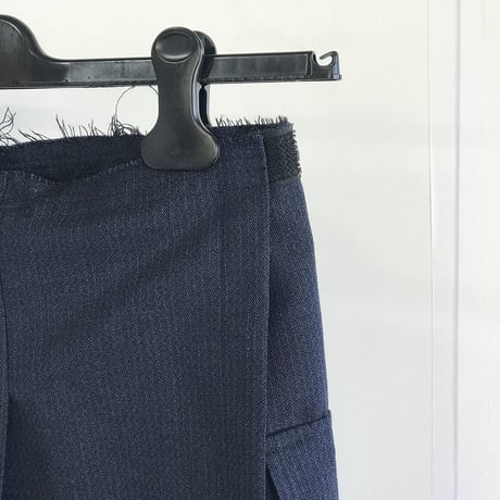 新品 comme des garçons  rap skirt