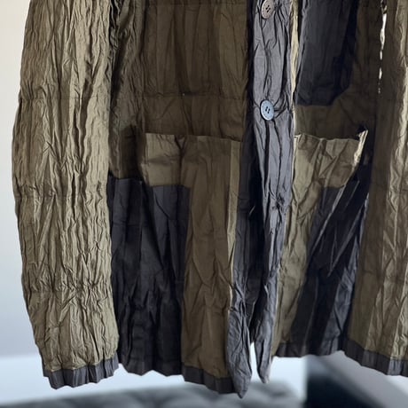 issey miyake men "中綿" pleats jacket