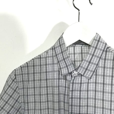 未使用 diorhomme check shirt