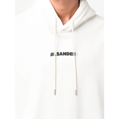 新品 jilsander logo hoodie