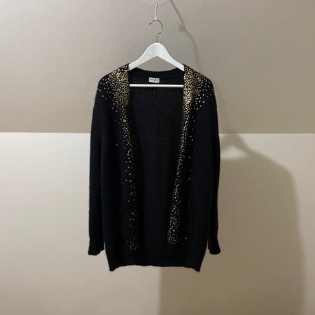 saint laurent 2016aw spangles cardigan