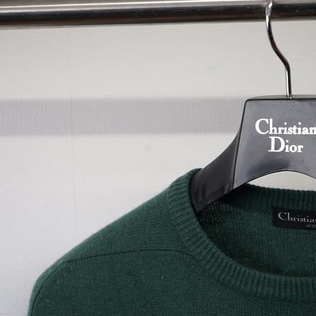 christian dior knit green