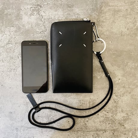 新品 maison margiela 2021ss leather pouch bag