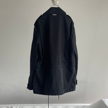 saint laurent paris 2016ss linen spring coat