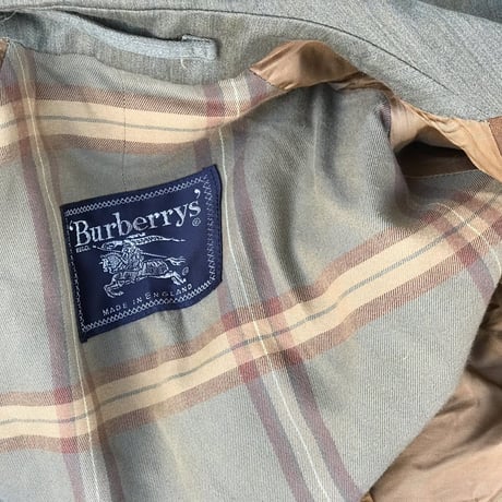 burberry made in England trench coat