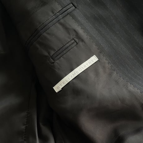 stella mccartney stripe set up suit 50