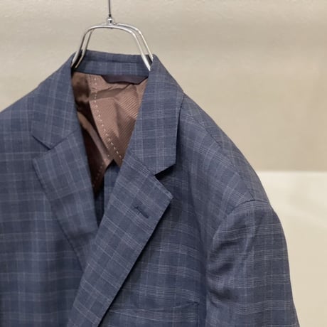 setup suit + hermes necktie #8