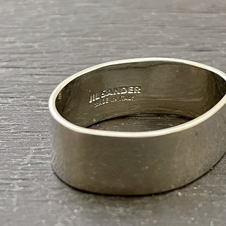 新品 jilsander 2019aw curve silver ring