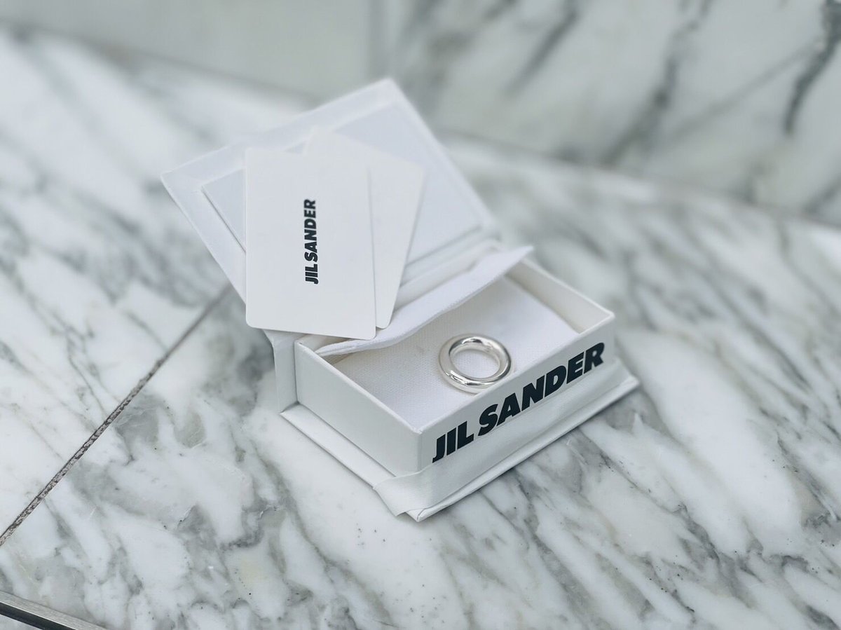 新品 jilsander 2023ss silver ring | requality 新品 jilsander 2023ss silver ring | requality