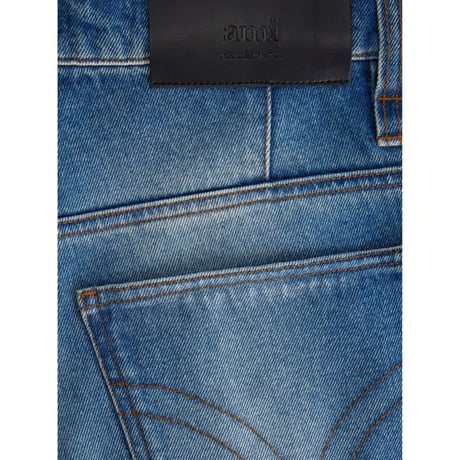 新品 ami paris 2023ss buggy fit denim pants