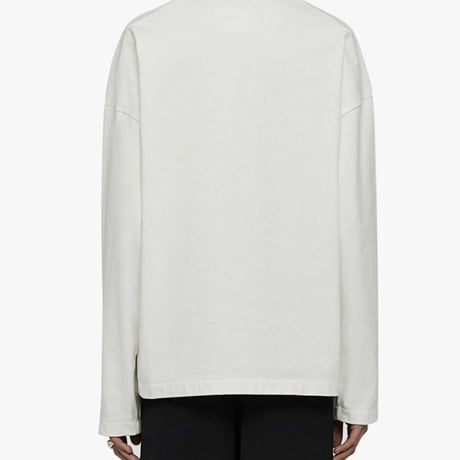jilsander oversize logo tops