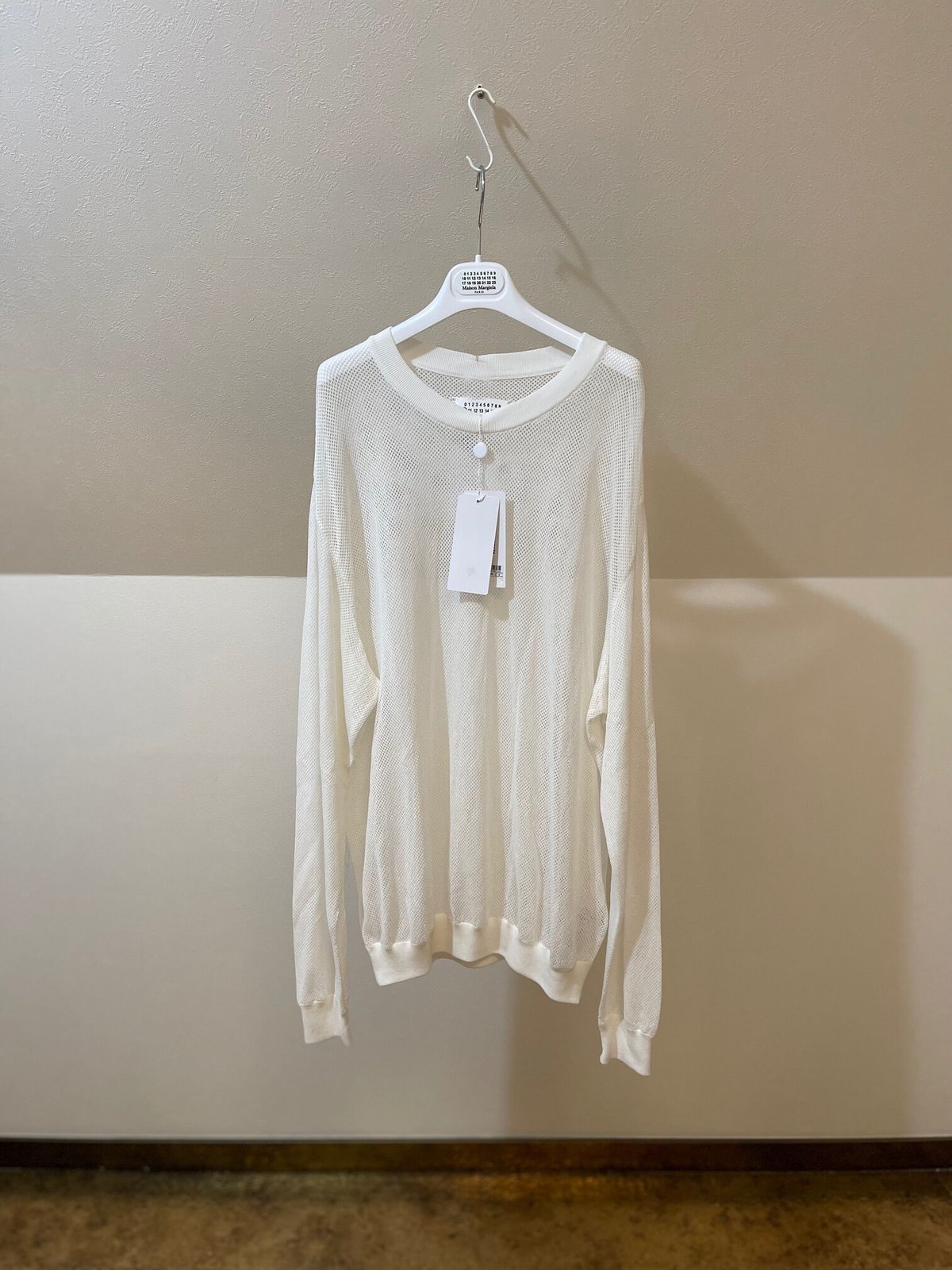masao shimizu 18aw いかれ 切り替えニット マルジェラ
