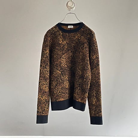 saint laurent 2020aw mohair angola knit