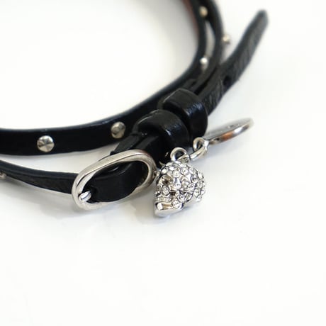 未使用 alexander mcqueen scull motifa bracelet