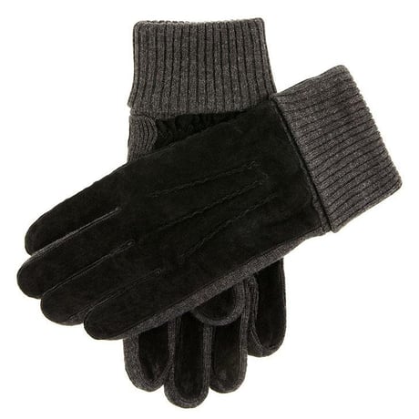 新品 dents leather gloves black