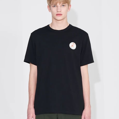 新品 maison kitsune fox tops black