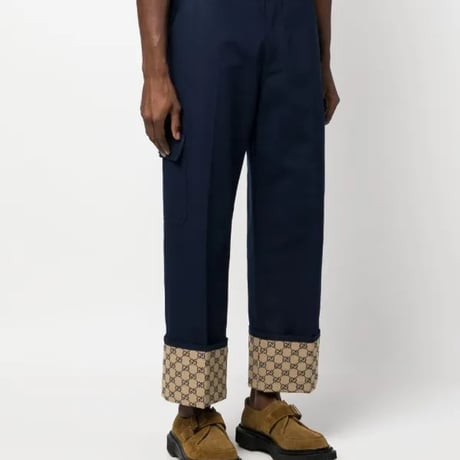 新品 gucci gg monogram denim 44
