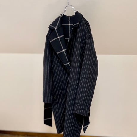 新品 karl lagerfeld 2020aw belted dougle coat