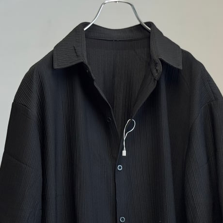 【最終価格】factory sample pleats oversize set up black