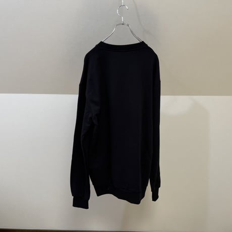 新品 alessandro dell acqua 2020aw over size logo sweat S