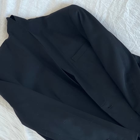 80s isseymiyake no collar jacket M