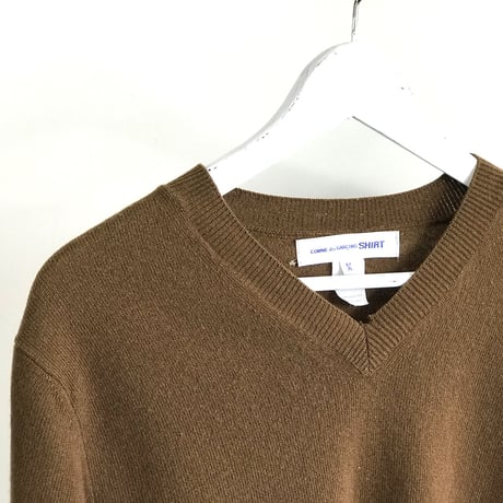 comme des garcons shirt made in Italy knit