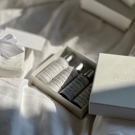 新品 maison margiela replica gift amenity ” box +card wrapping set"