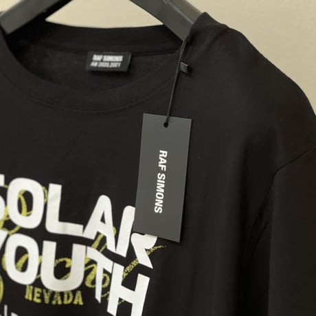 新品 rafsimons 2020aw SOLAR YOUTH" tops S