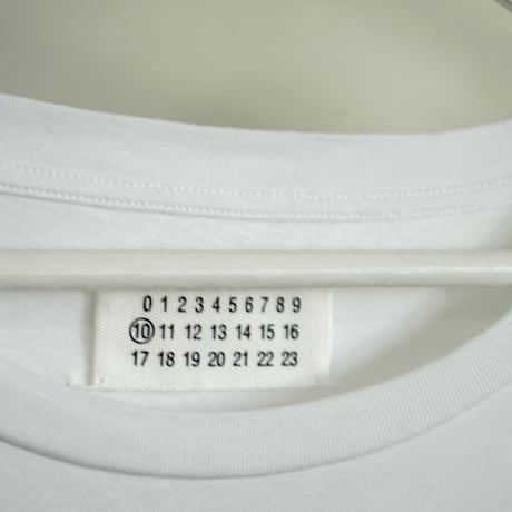 未使用 maison margiela tops white