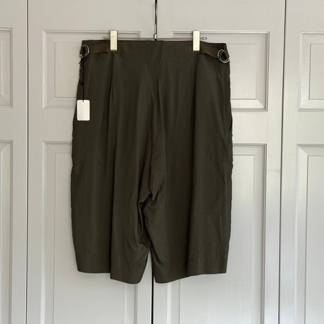 新品 jilsander side belt nylon shorts 50
