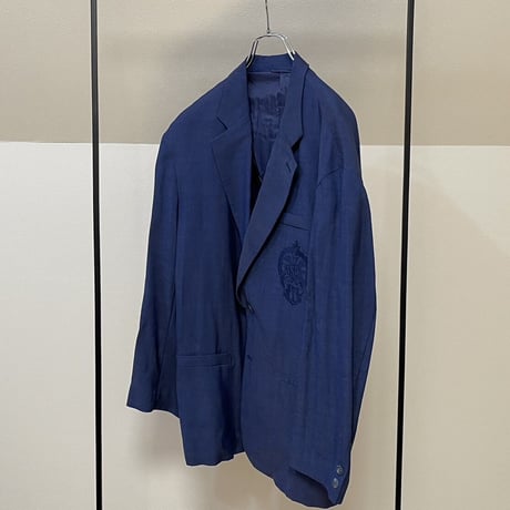 setup suit + hermes necktie #10