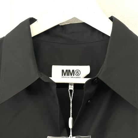 新品 mm6 maison margiela 2021ss over size long shirt